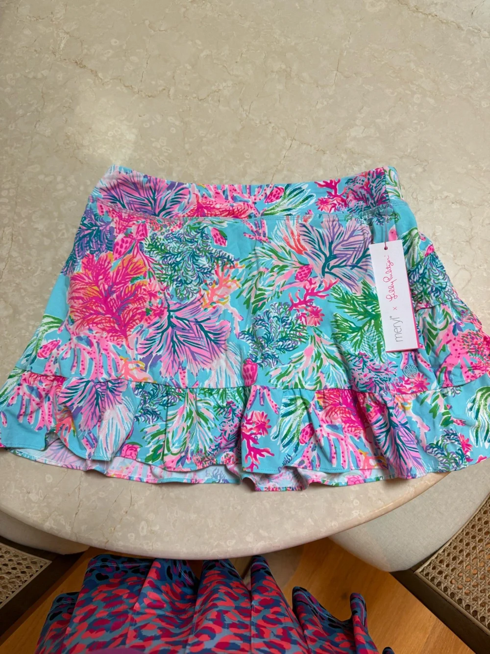 Lilly Pulitzer Skort. New with tags. Size small.